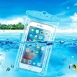 Waterproof transparent Phone Pouch With Touchscreen Lanyard | https://www.bestnamebadges.com