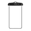 Waterproof transparent Phone Pouch With Touchscreen Lanyard | https://www.bestnamebadges.com
