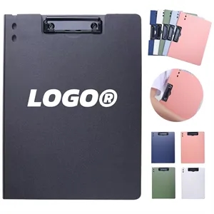 Durable Portable Office School Use Clipboard Folder Clip