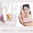 Portable Foldable Makeup Mirror Travel Cosmetic Accessory | https://www.bestnamebadges.com