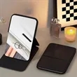 Portable Foldable Makeup Mirror Travel Cosmetic Accessory | https://www.bestnamebadges.com