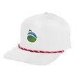 Stroke Play Rope Cap | https://www.bestnamebadges.com