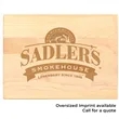 9" x 12" Maple Rectangular Cutting Board | https://www.bestnamebadges.com