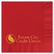 Beverage Napkin with Coined Edge | https://www.bestnamebadges.com