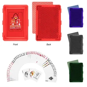 Playing Cards In Recycled Case | https://www.bestnamebadges.com