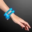 LED Light Up Flash Tube Bracelets - Single Colors | https://www.bestnamebadges.com