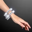 LED Light Up Flash Tube Bracelets - Single Colors | https://www.bestnamebadges.com