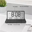 Digital Desk Alarm Clock With Temperature Date Display | https://www.bestnamebadges.com