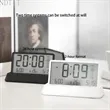 Digital Desk Alarm Clock With Temperature Date Display | https://www.bestnamebadges.com