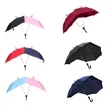 Creative Dual Person Automatic Umbrella Couples Outdoor Use | https://www.bestnamebadges.com