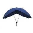 Creative Dual Person Automatic Umbrella Couples Outdoor Use | https://www.bestnamebadges.com