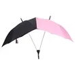 Creative Dual Person Automatic Umbrella Couples Outdoor Use | https://www.bestnamebadges.com