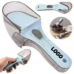 Adjustable Measuring Spoon For Kitchen With Ounces Scale