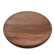 15" Walnut Round Cutting Board | https://www.bestnamebadges.com
