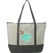 Repose 10oz Recycled Cotton Zippered Tote | https://www.bestnamebadges.com