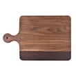 10 1/2" x 16" Walnut Paddle Cutting Board | https://www.bestnamebadges.com