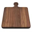 10 1/2" x 16" Walnut Paddle Cutting Board | https://www.bestnamebadges.com