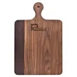 10 1/2" x 16" Walnut Paddle Cutting Board | https://www.bestnamebadges.com