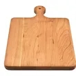 10 1/2" x 16" Cherry Paddle Cutting Board | https://www.bestnamebadges.com
