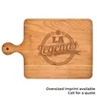 10 1/2" x 16" Cherry Paddle Cutting Board | https://www.bestnamebadges.com