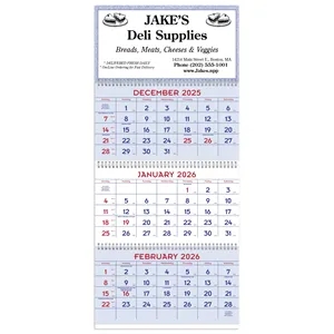 Triumph® Calendars Red & Blue Commercial Planner | https://www.bestnamebadges.com