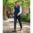 Men's Pacific Heathered Vest | https://www.bestnamebadges.com