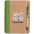 FSC® Mix 5" x 7" Eco Spiral Notebook with Pen | https://www.bestnamebadges.com