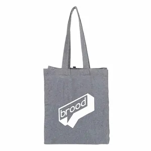 Recycled Cotton Grocery Tote | https://www.bestnamebadges.com