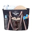 Mesh Beach Tote Bags with Zipper Pocket | https://www.bestnamebadges.com