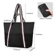 Mesh Beach Tote Bags with Zipper Pocket | https://www.bestnamebadges.com