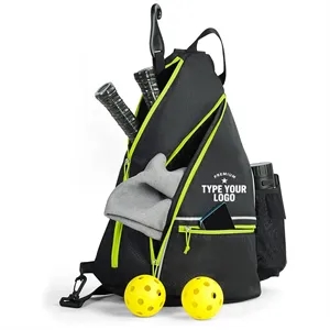 Sports Pickleball Bags Paddle Case with Adjustable Sling