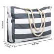 Beach Waterproof Tote Bag with Zipper Design | https://www.bestnamebadges.com