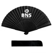 Traditional Bamboo Silk Folding Fan for Dance Stage or Gifts | https://www.bestnamebadges.com