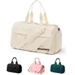 Weekender Duffel Bag with Shoe Compartment Travel Carry On | https://www.bestnamebadges.com