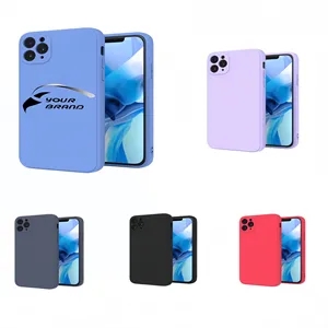 Daily Use Slim Fit Lightweight  Liquid Silicone Phone Case