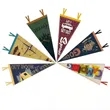 Custom Felt Pennants Vibrant Colors Durable Team Decor | https://www.bestnamebadges.com
