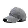 Washed Distressed  Embroidered Baseball Cap Vintage Dad Hat | https://www.bestnamebadges.com