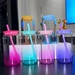 Durable Sublimation Glass Cups | https://www.bestnamebadges.com