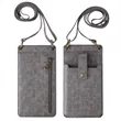 Leather Crocodile Small Crossbody Wallet | https://www.bestnamebadges.com