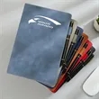 Leather Gift Diary Notebook Set | https://www.bestnamebadges.com
