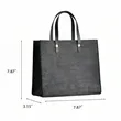 Stylish Felt Tote Bag for Office Commutes | https://www.bestnamebadges.com