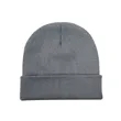 Solid Color Embroidered Knit Unisex Ski Beanie | https://www.bestnamebadges.com