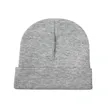 Solid Color Embroidered Knit Unisex Ski Beanie | https://www.bestnamebadges.com