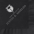 Beverage Napkin with Coined Edge | https://www.bestnamebadges.com