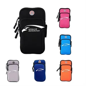 Multifunctional Sports Phone Arm Bag With Headphone Jack