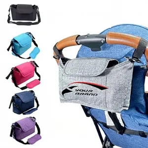 Multifunctional large capacity baby stroller bag