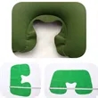 Inflatable Travel Neck Pillow | https://www.bestnamebadges.com