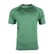 Defender Heather Men's Crew Performance Neck Tee | https://www.bestnamebadges.com