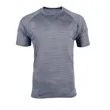 Defender Heather Men's Crew Performance Neck Tee | https://www.bestnamebadges.com
