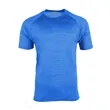 Defender Heather Men's Crew Performance Neck Tee | https://www.bestnamebadges.com